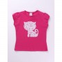 Camiseta-manga-corta-gato-color-fucsia-ch11013-1